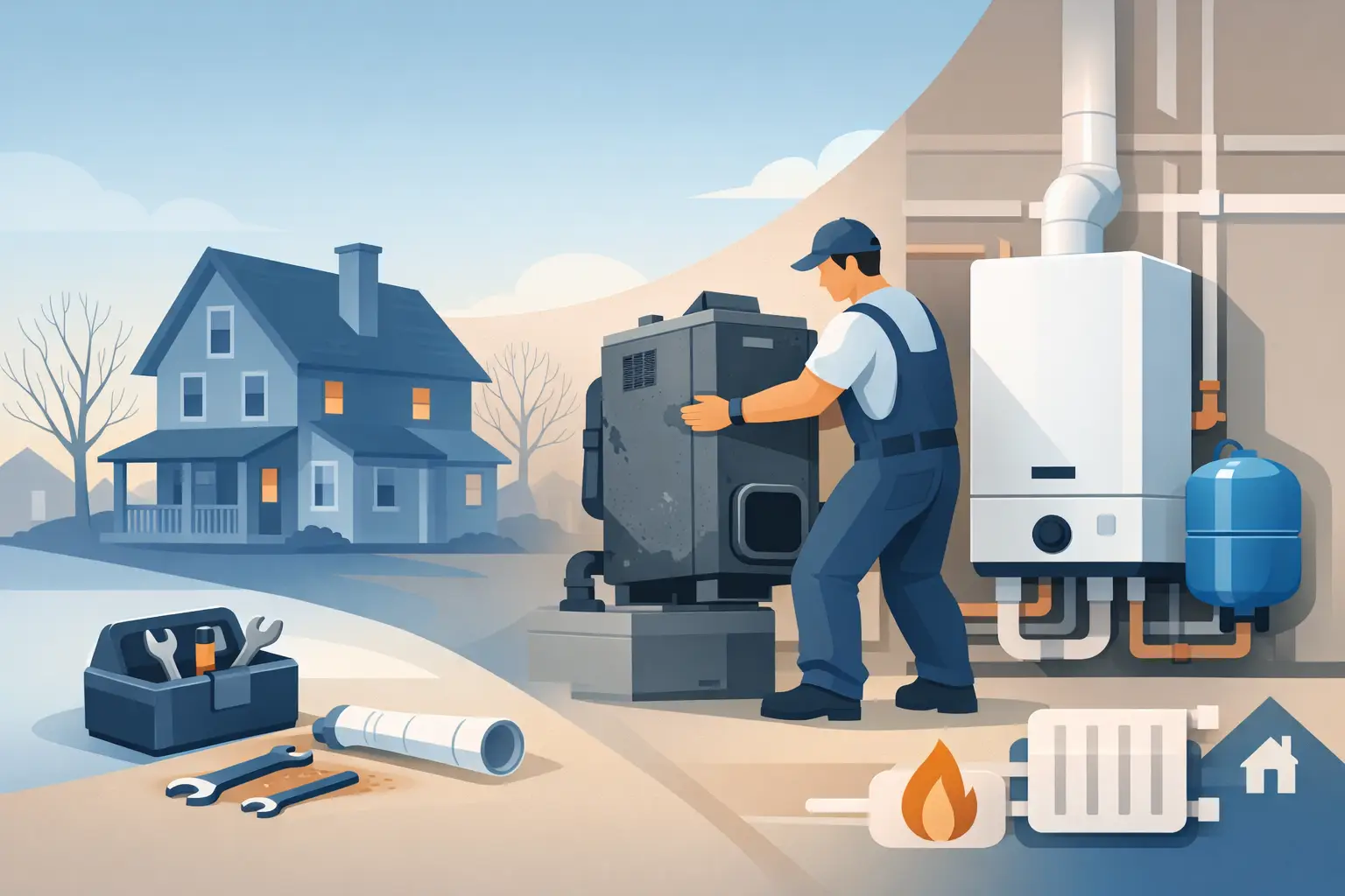 Read more about the article Boiler Replacement for Old Homes Explained