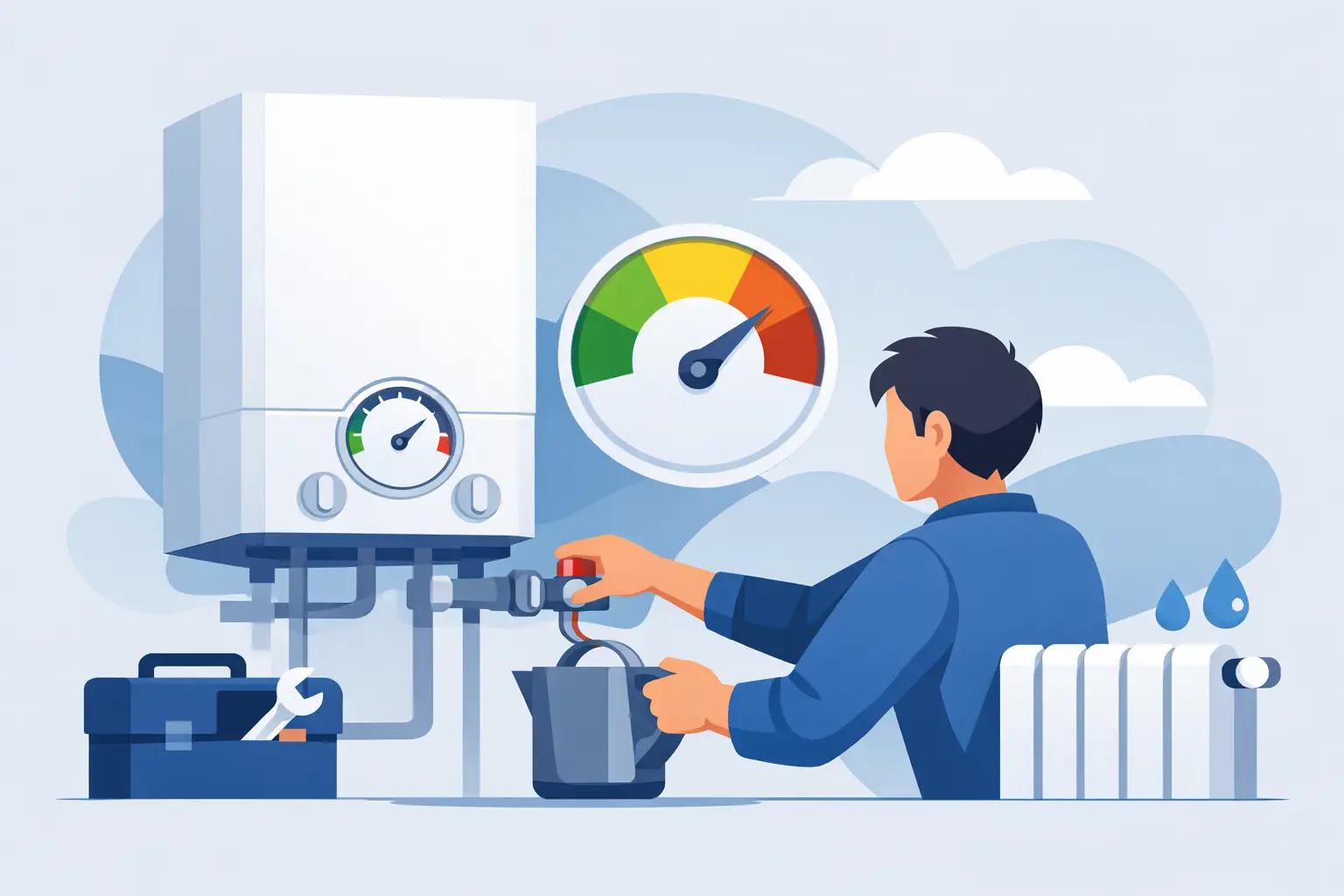Read more about the article How to Top Up Your Boiler Pressure