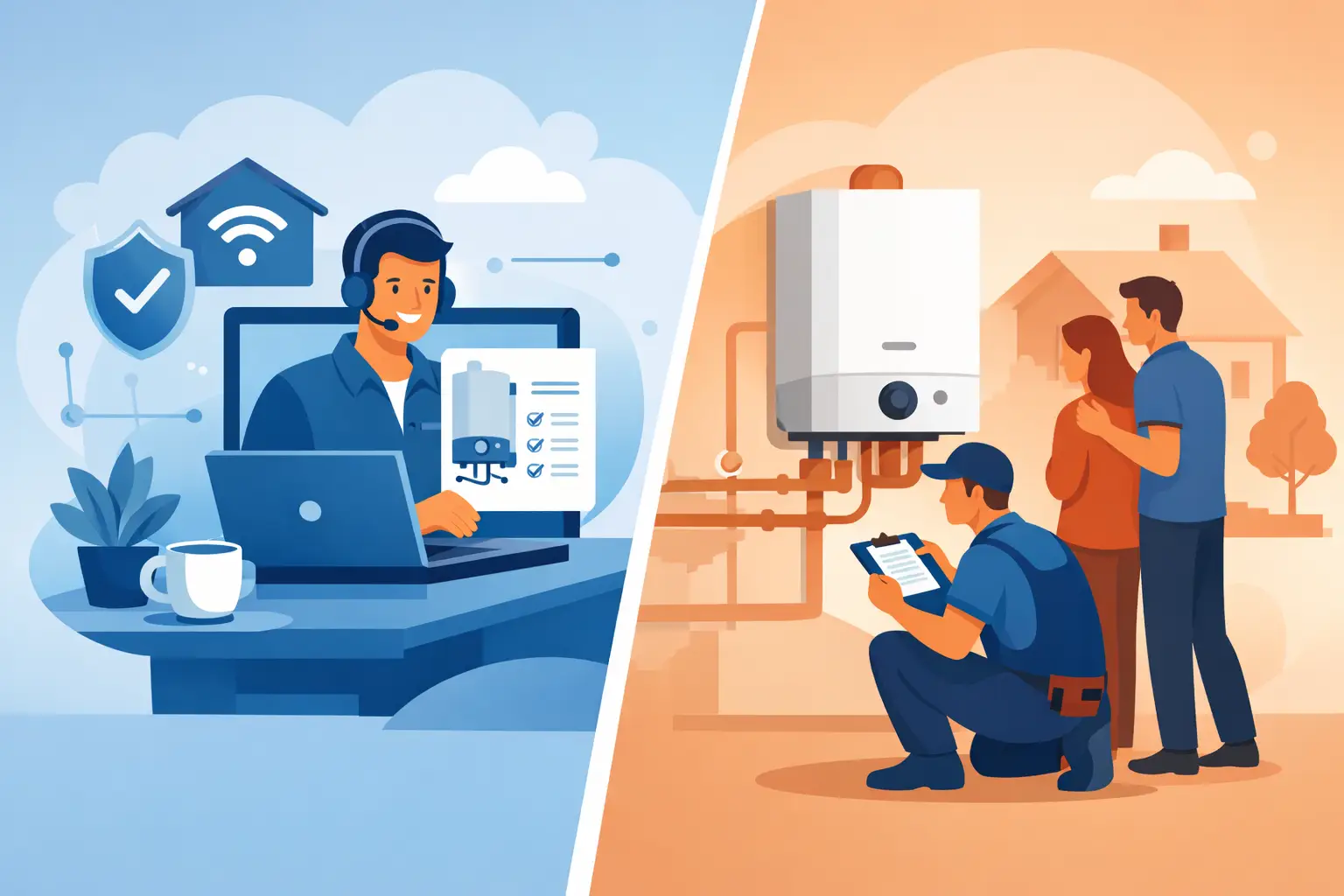 Read more about the article Online Companies vs Home Survey for Boilers