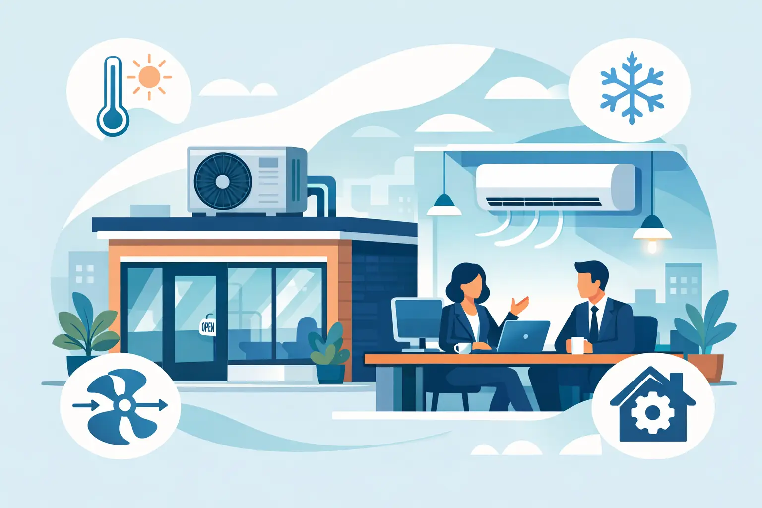 Read more about the article Small Business Air Conditioning Explained