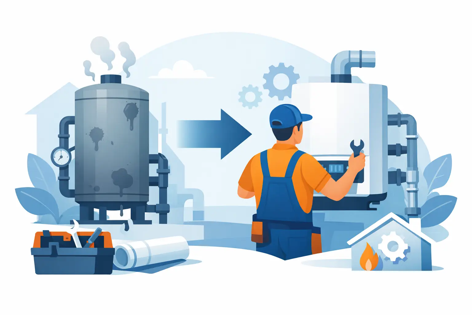 Read more about the article A Practical Guide to Boiler Replacement