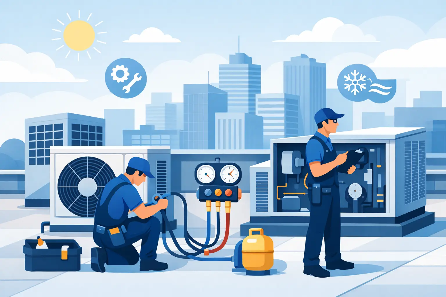Read more about the article Commercial Air Conditioning Maintenance